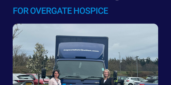 Expect Distribution   Overgate Hospice Charity of the Year 2024